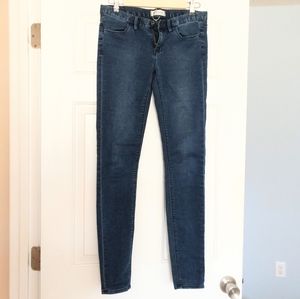 Madewell dark skinny jeans 27